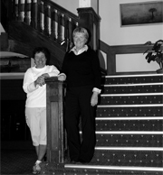 LABOUR OF LOVE: Marion Blank (left) and Joan Campbell are breathing new life into the historic Rodmay Heritage Hotel.